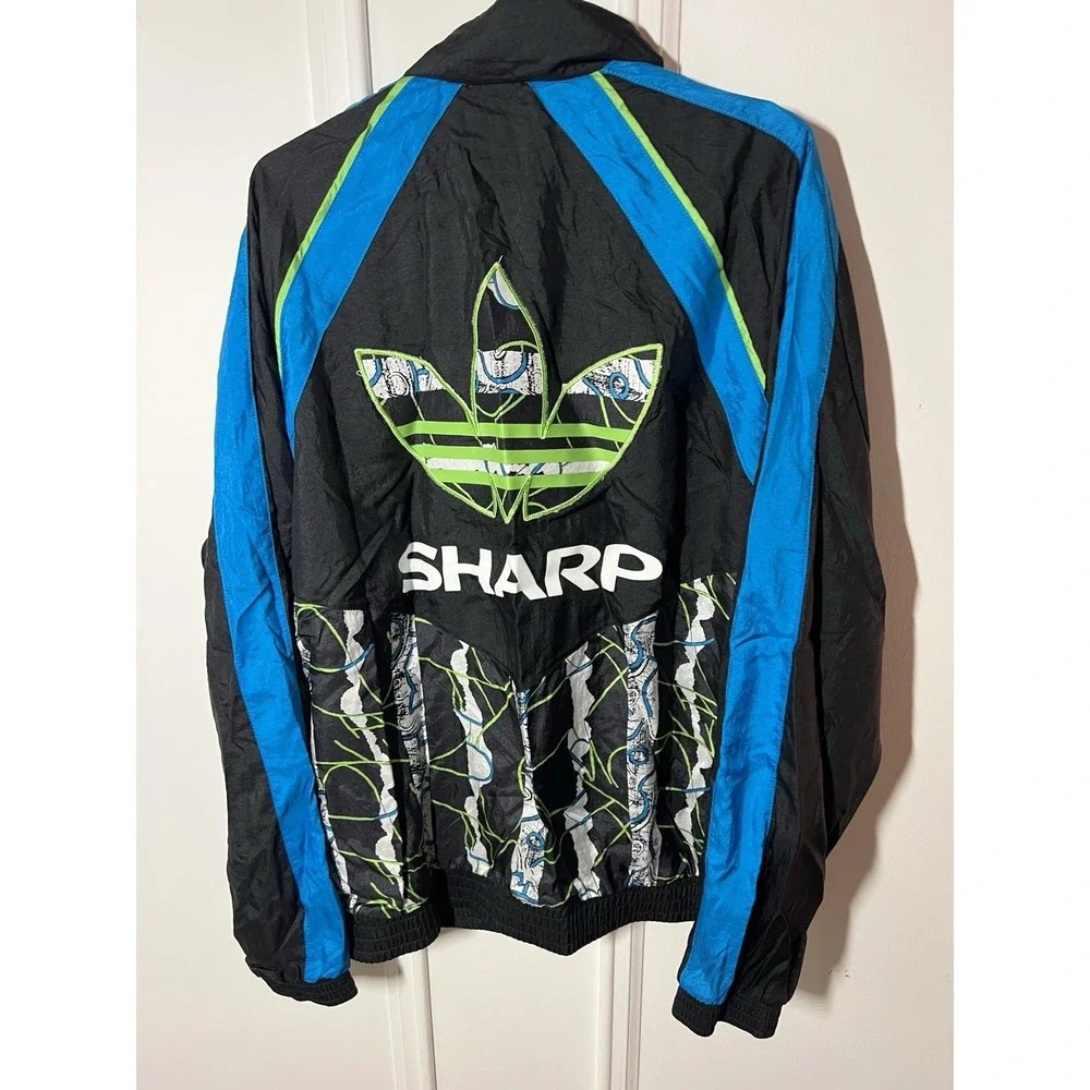 adidas Manchester United Woven Jacket 90 Mens M KD5815 1992 Retro NWT